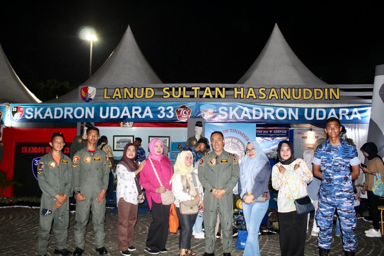 Lanud Sultan Hasanuddin Hadirkan Skadron Udara 11 dan Skadron Udara 33 Di TNI AU Fair 2024