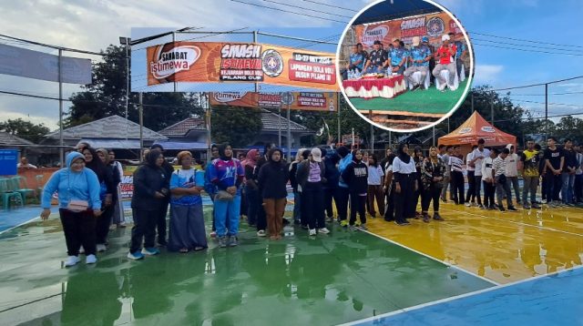 Turnamen Bola Voli PILANG CUP di Desa Dukong Resmi Dibuka