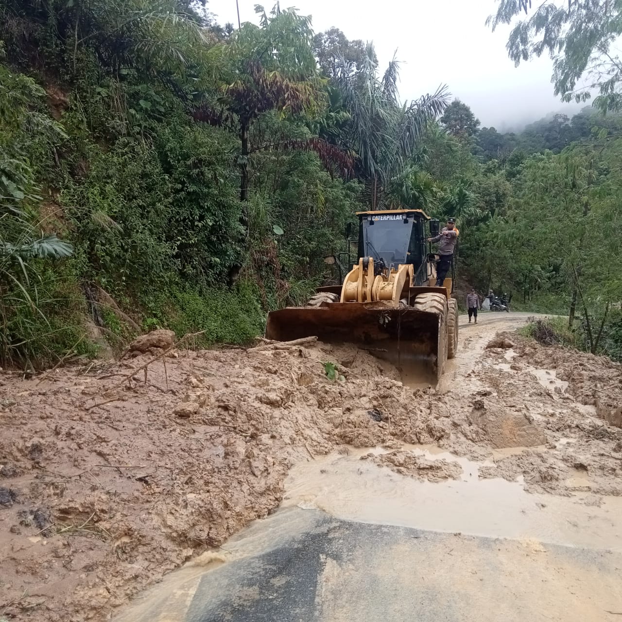 Tanah Longsor Kembali Lagi Terjadi Di Wilayah Kabupaten Aceh Tengah.