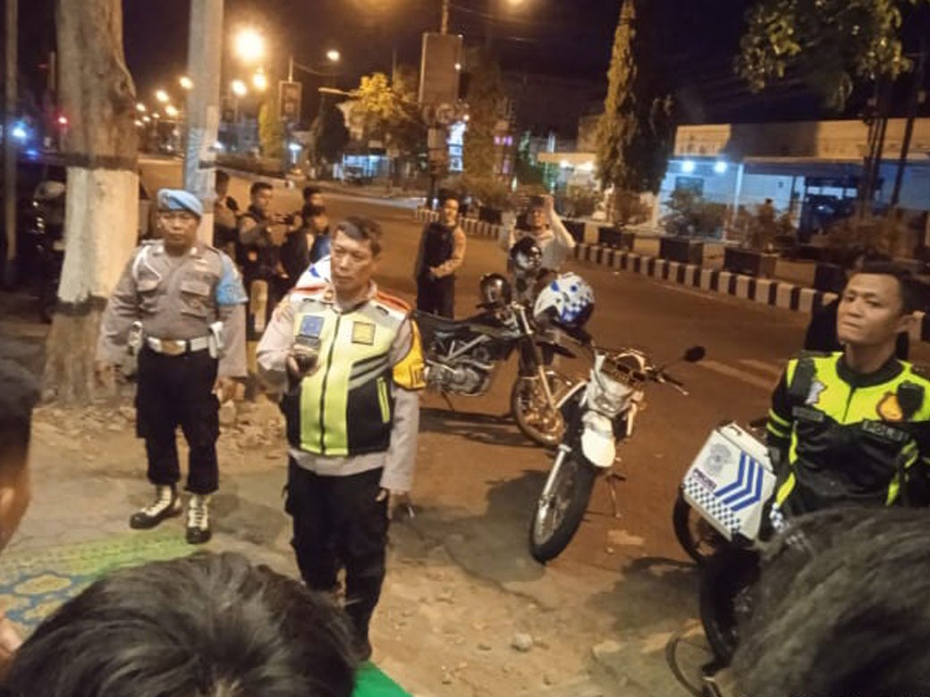 Operasi Mantap Praja Semeru 2024, Polres Kediri Kota Gencarkan Giat Cipta Kondisi Harkamtibmas