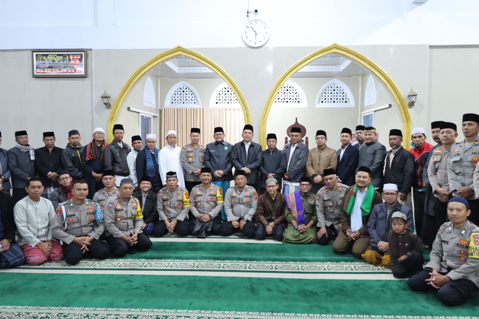 Safari Subuh Bersama IAIN Dan DMI, Kapolres Aceh Tengah : Ajak Jaga Persatuan Dan Ukhuwah Islamiah