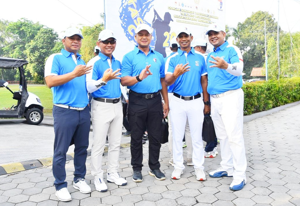 DANLANTAMAL III JAKARTA HADIRI PEMBUKAAN TURNAMEN GOLF KASAL CUP TAHUN 2024