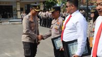 Respon Cepat Membubarkan Pencak Dor Tanpa Ijin : Kabag Ops Polres Kediri Kota Diganjar Penghargaan !