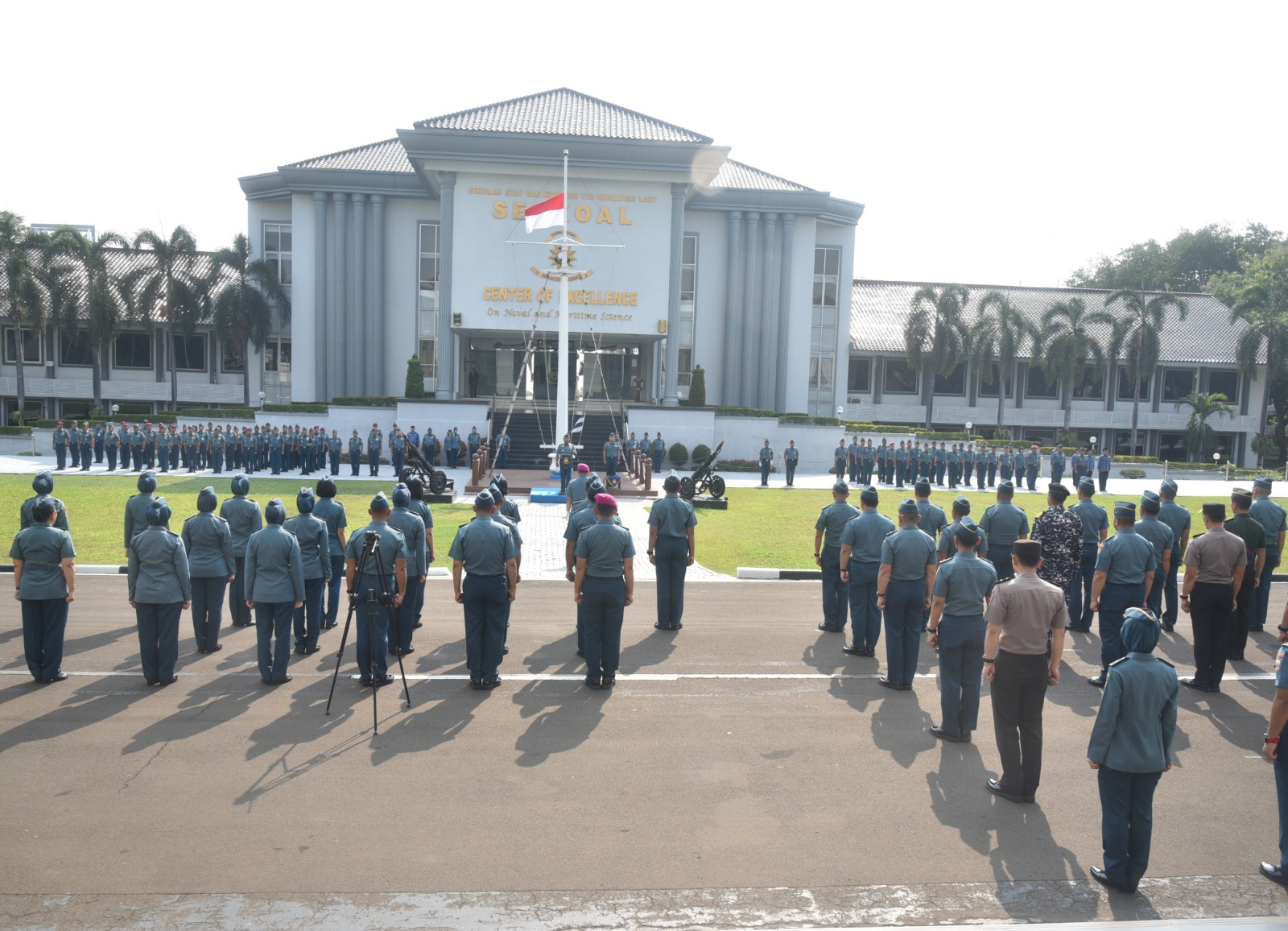 PERINGATI SUMPAH PEMUDA, PERSONEL DAN PASIS SESKOAL BERGERAK MENUJU LAUT JAWA