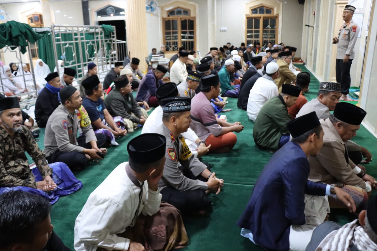 Safari Subuh Bersama Rektor IAIN, Kapolres Aceh Tengah : Ajak Jaga Silaturahmi Dan Sukseskan Pilkada Damai