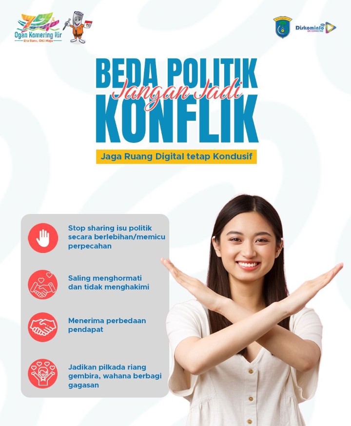 Beda Politik Jangan Jadi Konflik