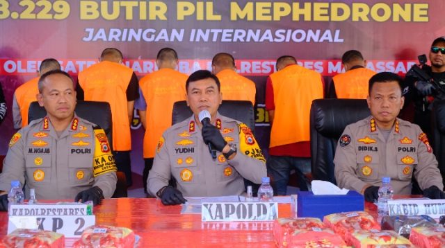 Press Release Pengungkapan Kasus Narkoba 30,2 Kg, Irjen Pol. Yudhiawan :Masyarakat untuk Lebih Waspada dan Menjauhkan Diri dari Narkoba