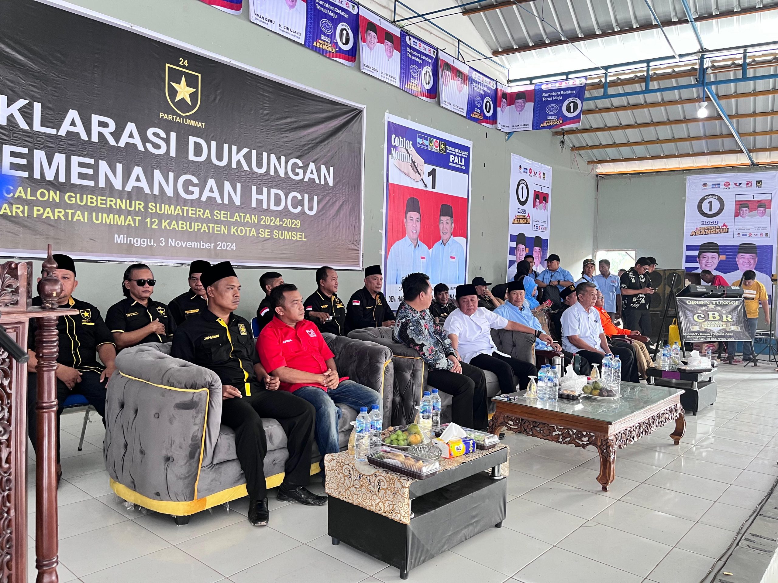 Polres PALI dan Satgaswil Talang Ubi Laksanakan Pengamanan Kampanye Calon Gubernur Sumsel