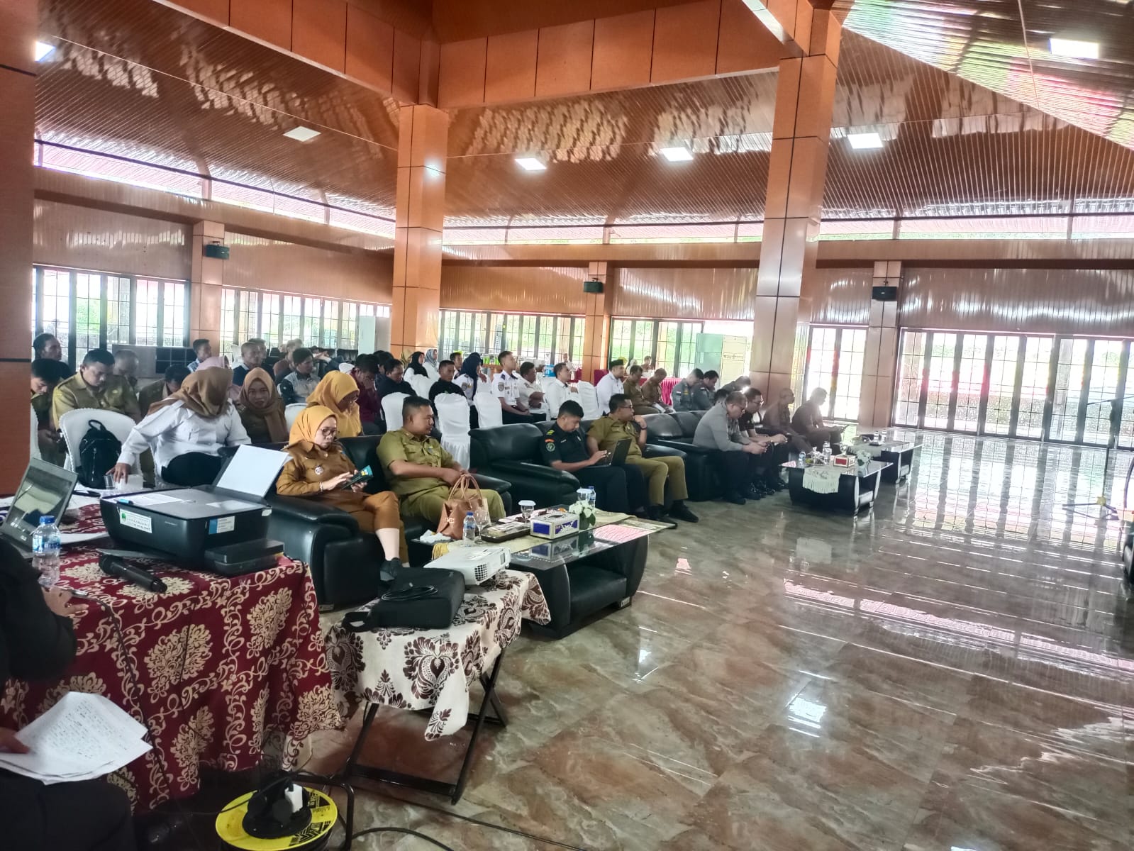 Polsek Talang Ubi Hadiri Giat FGD Pemantauan Perairan Umum PALI