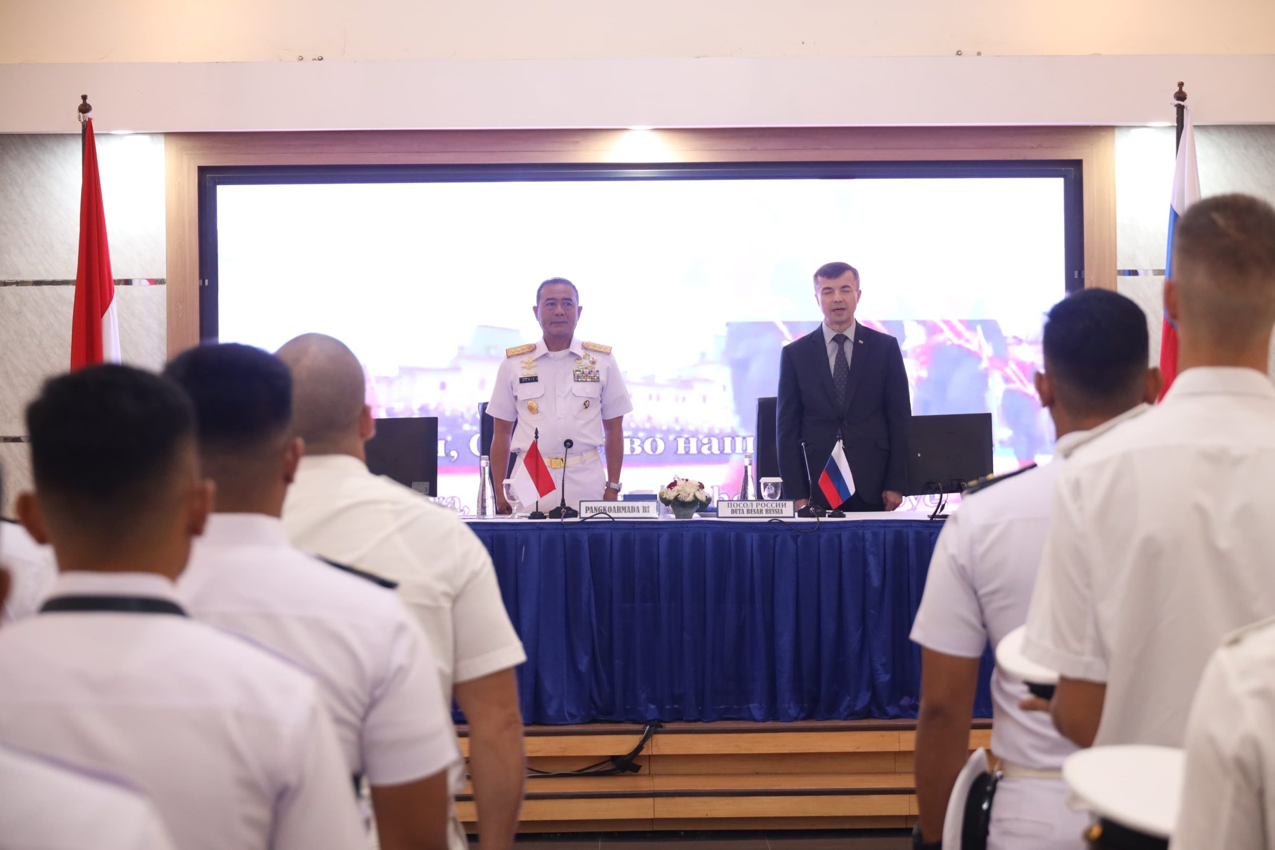 TNI AL BERSAMA RUSSIAN NAVY GELAR LATIHAN BERSAMA ORRUDA – 2024