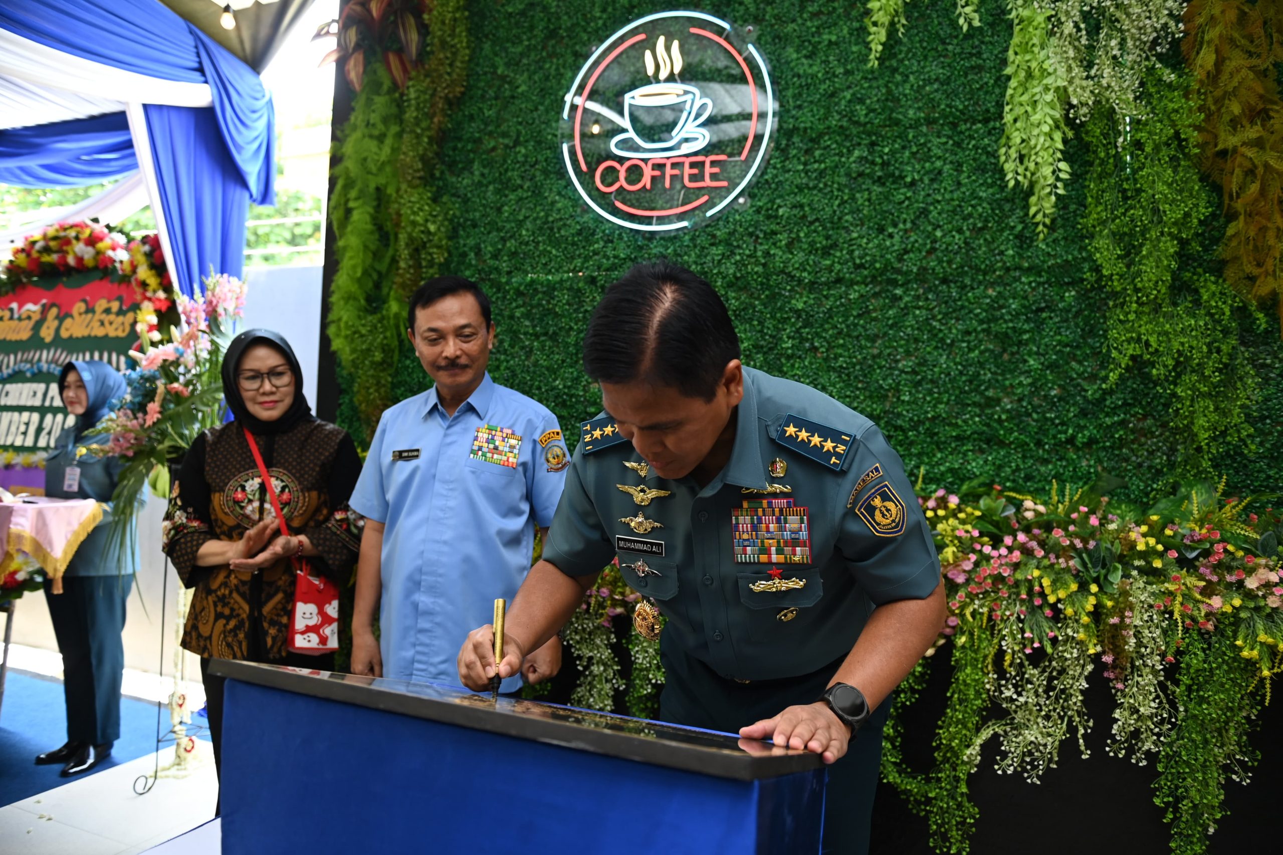 Mewujudkan Kebersamaan dan Silaturahmi, Cafe “Point Corner” PPAL Diresmikan.