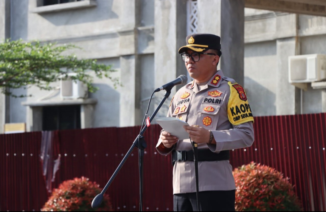 Kapolres Aceh Timur Lepas 492 Personel Pengamanan TPS Pilkada