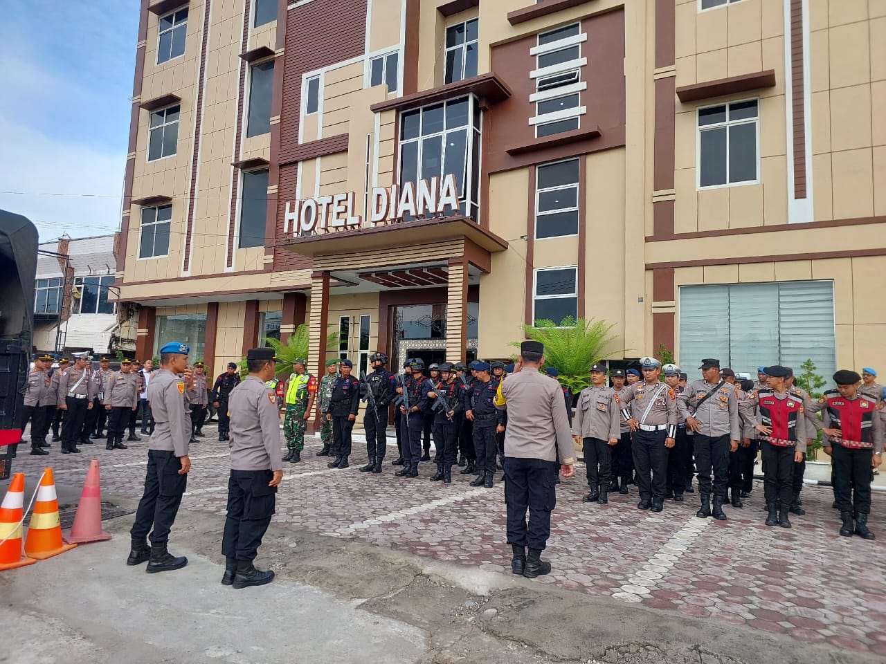 Polres Lhokseumawe Kerahkan Ratusan Personel untuk Amankan Rapat Pleno Rekapitulasi Suara Pilkada