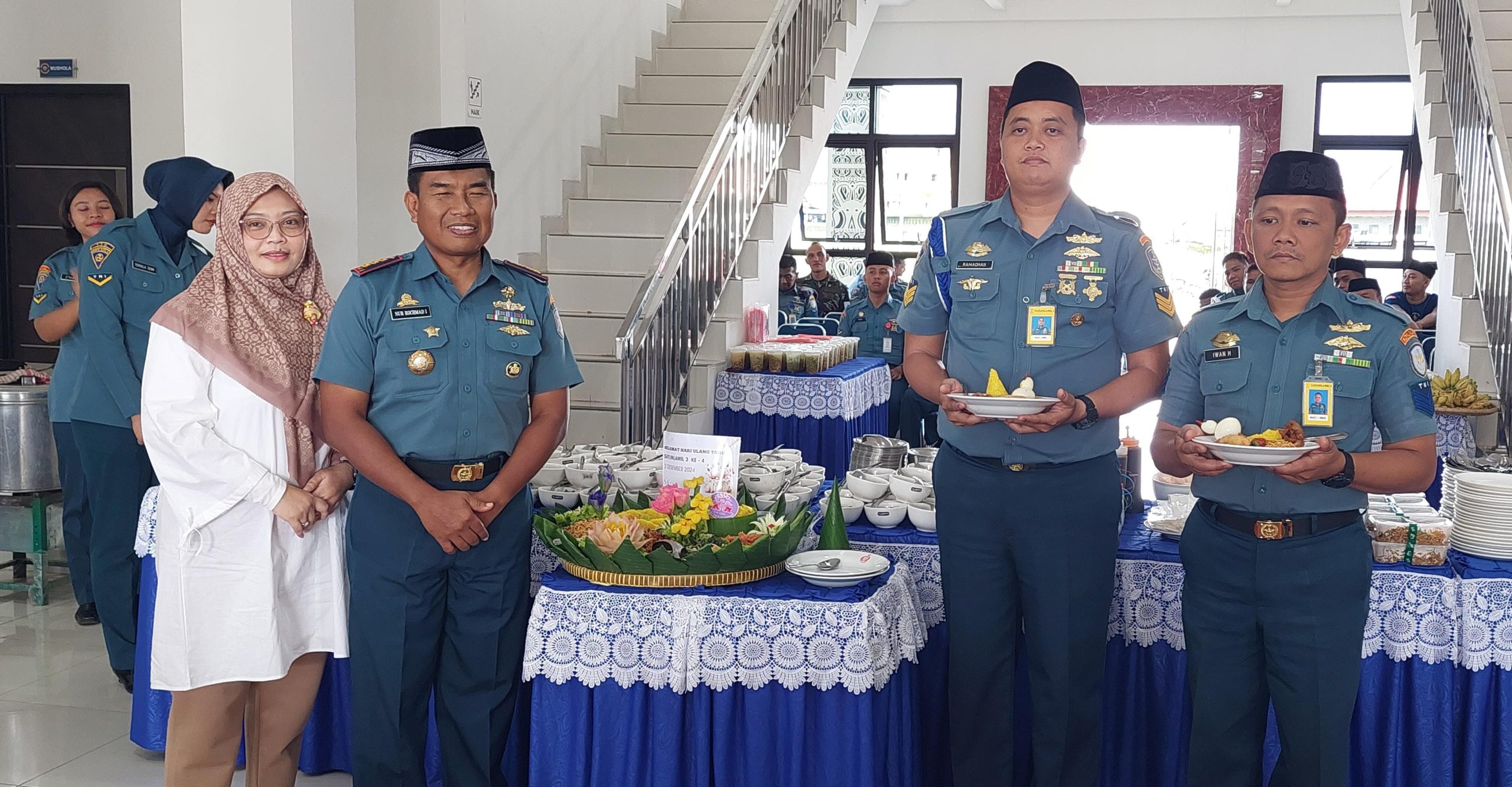 Syukuran HUT Ke-4 Satlinlamil 3 Diperingati Secara Sederhana Dengan Penuh Khidmat