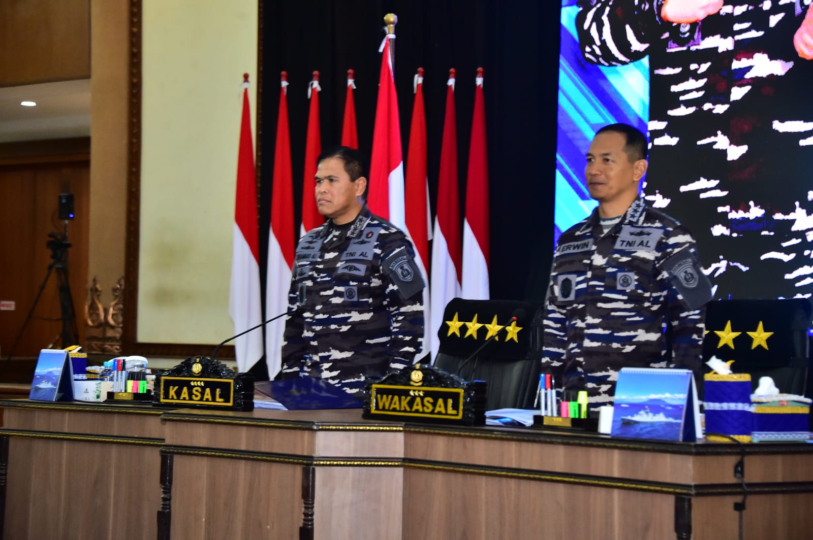 DANLANTAMAL III JAKARTA HADIRI APEL KOMANDAN SATUAN TNI ANGKATAN LAUT TAHUN 2024