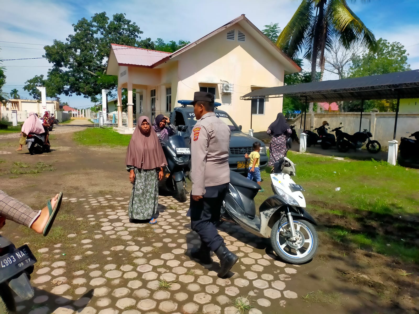 Patroli Dialogis Polsek Muara Satu, Jaga Kondusivitas dan Dekatkan Diri ke Masyarakat