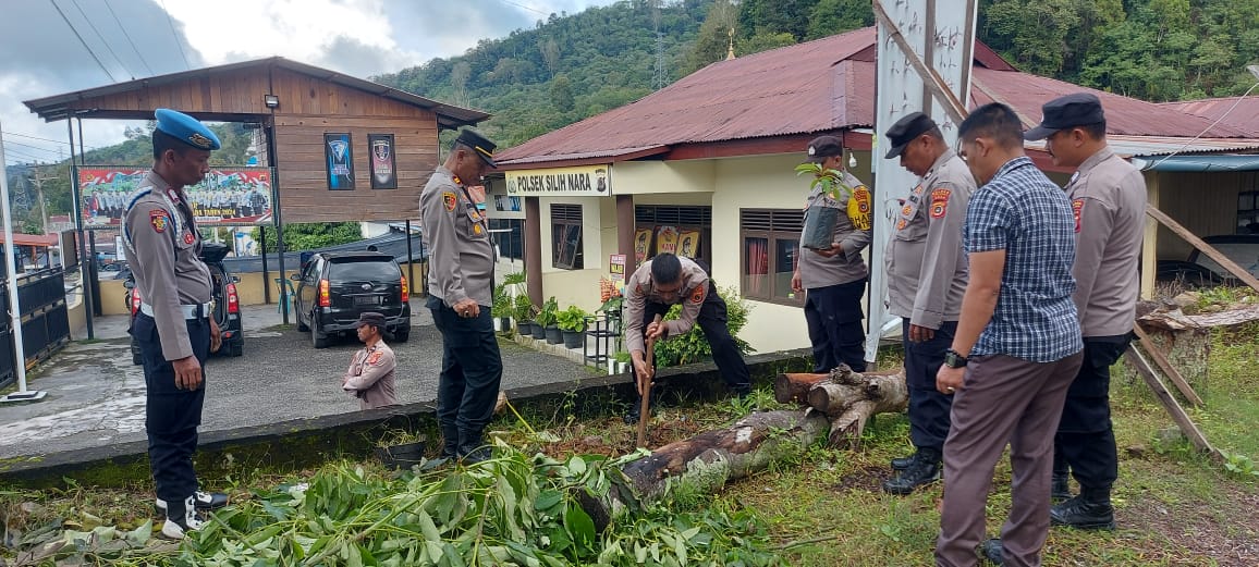 Peringati 20 Tahun Tsunami Aceh, Kapolres Aceh Tengah Hadiri Penanaman Pohon Dan Dukung Tahiroe Aceh