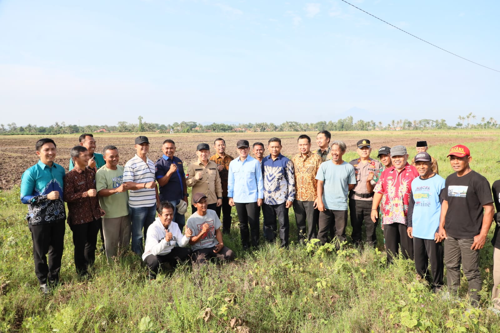 Dukung Swasembada Pangan, Wamendagri Tinjau Dua Titik Irigasi di Lampung