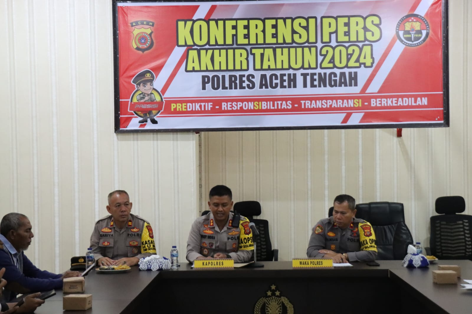 Kapolres Aceh Tengah AKBP Dody Indra Eka Putra,S.I.K Ungkap 84 Kasus dari Januari Hingga Desember 2024