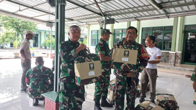 Kodim 0614/Kota Cirebon Terima Kaporlap Dari KASAD, Guna Mendukung Tugas Dalam Menjaga Kedaulatan NKRI