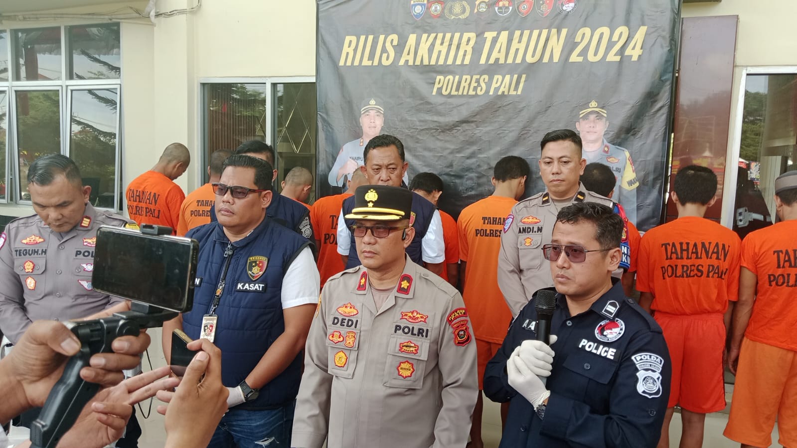 Satresnarkoba Polres PALI, Berhasil Ungkap 64 Kasus Narkoba 79 Terduga Pengedar dan Bandar 