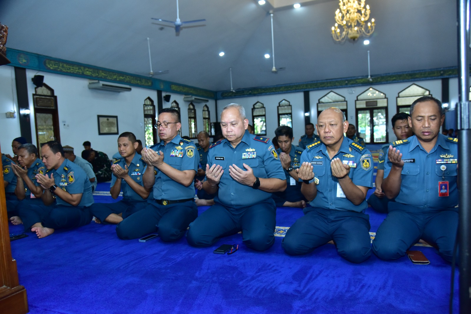 JELANG TUTUP TAHUN, SESKOAL LAKSANAKAN DOA BERSAMA