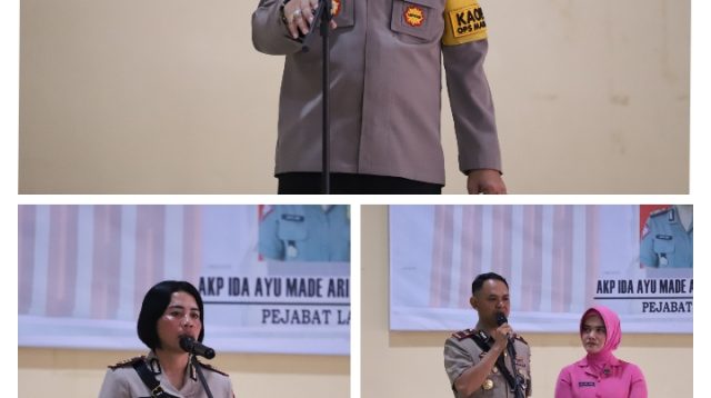 Kasat Lantas Gowa Resmi Berganti dari AKP Ida Ayu Made Ari kepada IPTU Bahrul, Kapolres Gowa Ucapkan Ini.! 