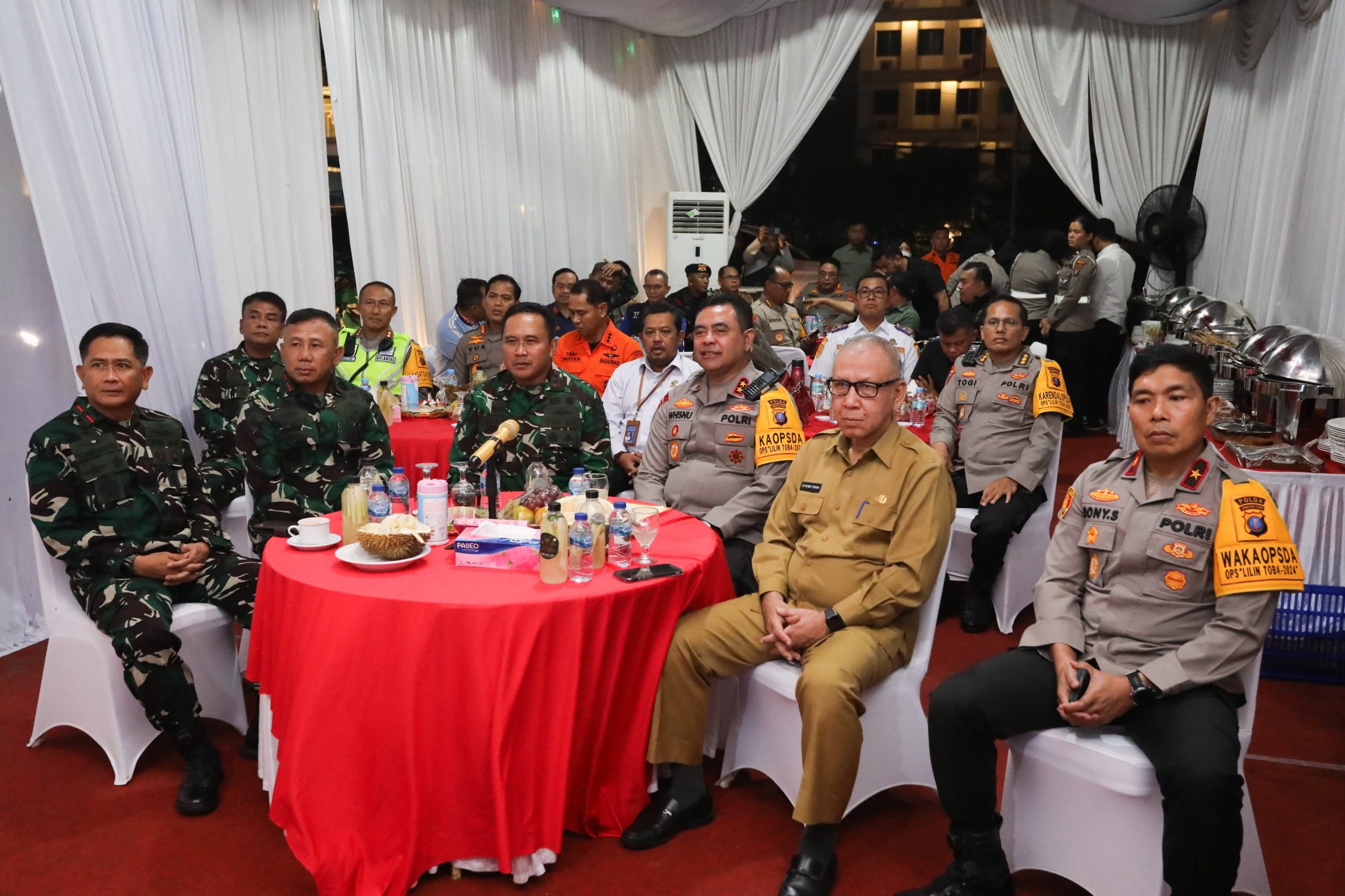 Danlantamal I Bersama Forkopimda Sumut Pastikan Keamanan Malam Tahun Baru 2025