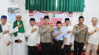 Kapolres Metro Jakarta Utara Imam Sholat Jumat, Ribuan Jamaah Padati Masjid Al Musyawarah Kelapa Gading