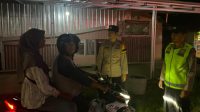 Jaga Keamanan dan Ketertiban Masyarakat, Polsek Talang Ubi Gelar Apel KRYD Malam Hari 