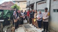 Polsek Penukal Abab Dampingi Camat Monitoring Pembangunan Los Pasar