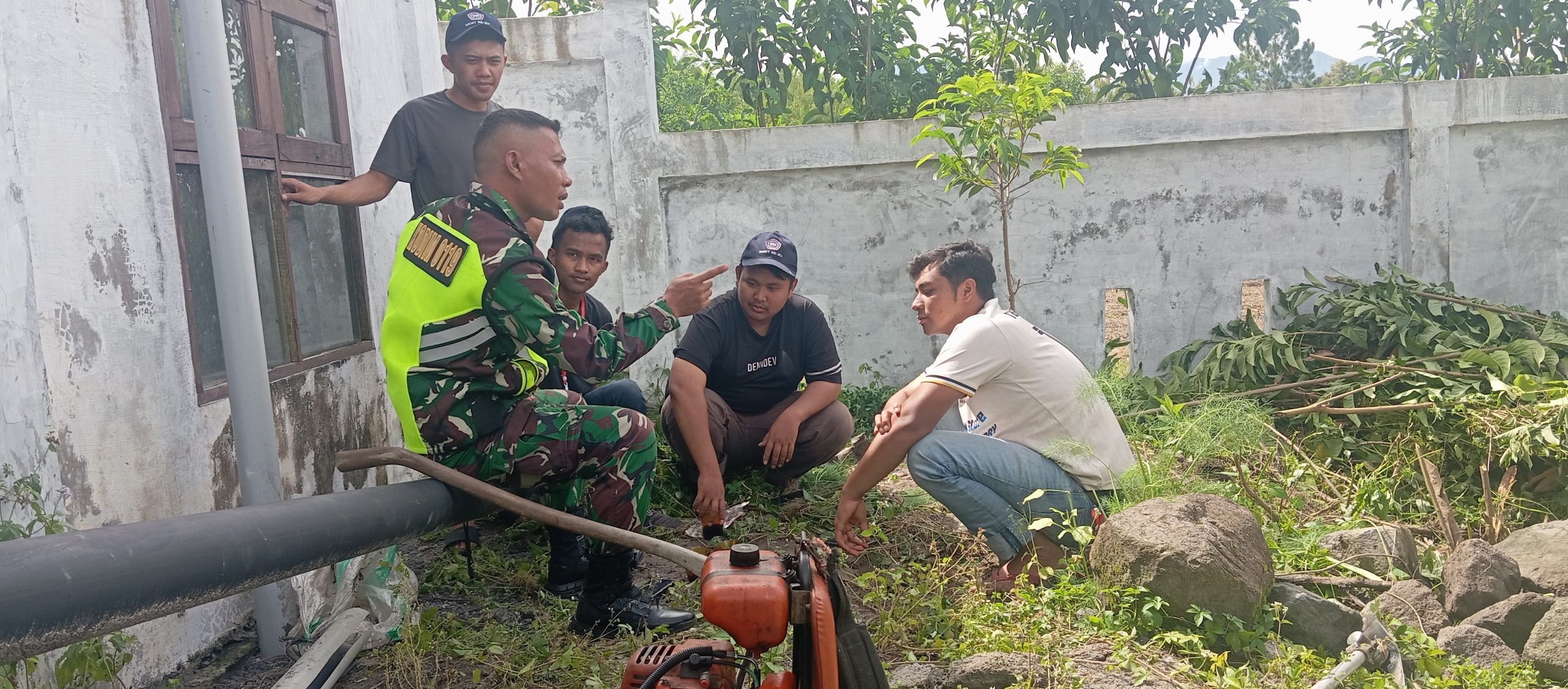 Tingkatkan kemanunggalan TNI Dengan Rakyat, Babinsa 03/TG gencarkan komsos