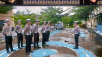 Berikan Himbauan Kepada Penguna Jalan, Satlantas Polres PALI Gelar Pengaturan Lalu Lintas 