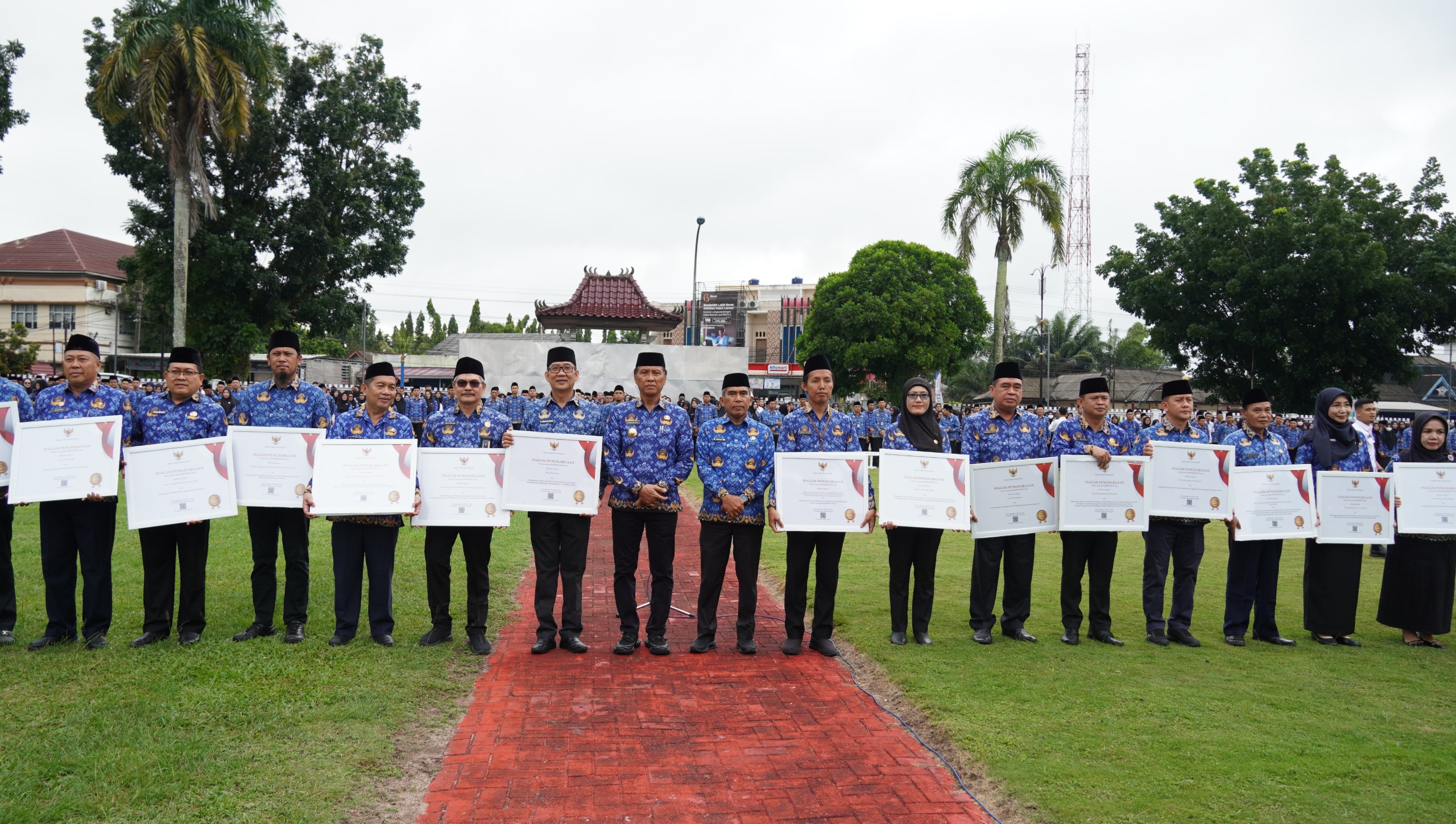 Pj. Bupati OKI Apresiasi OPD Berkinerja Baik di 2024