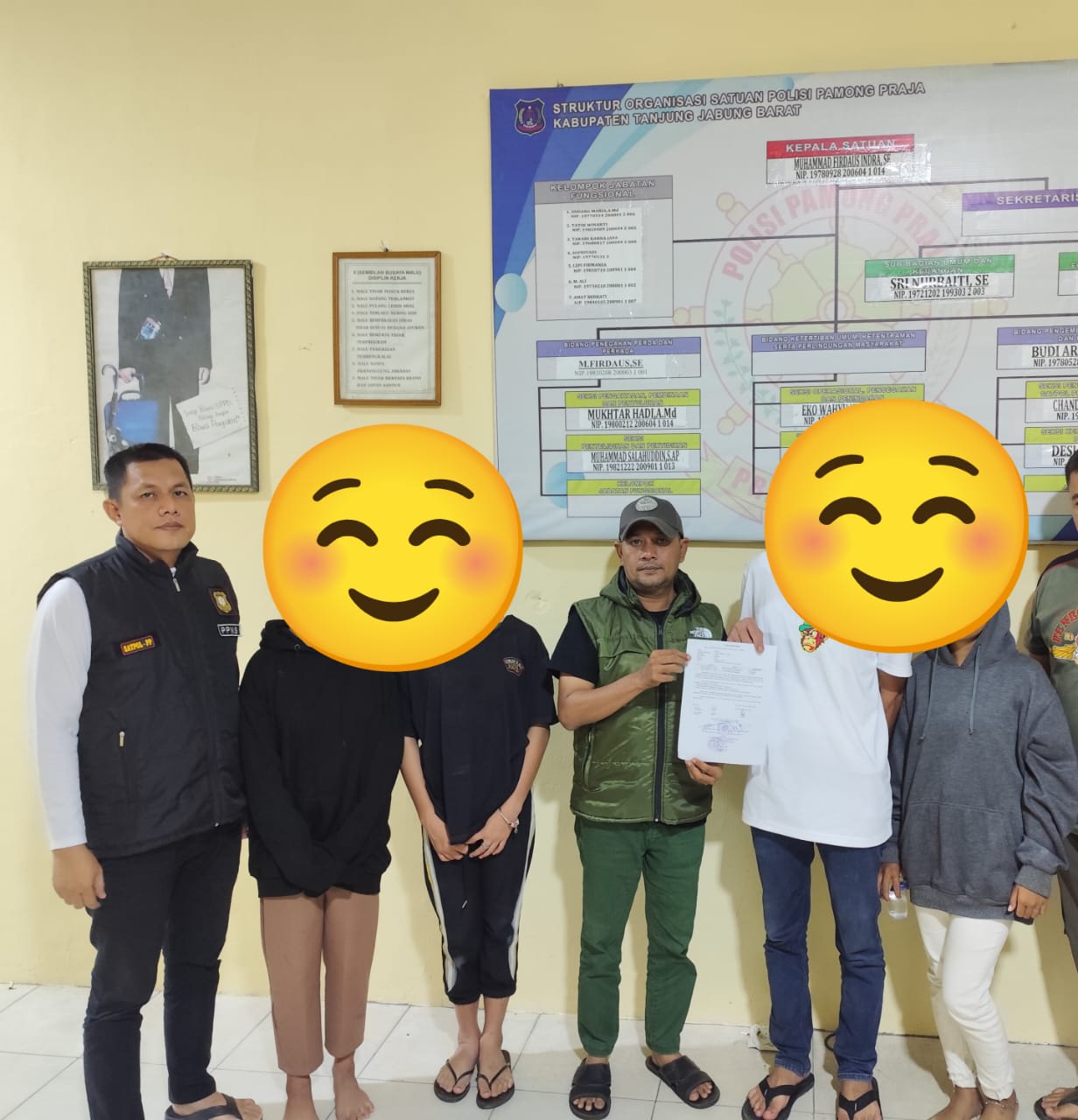 Respon Cepat Laporan Warga, Satpol PP Amankan Anak Di Bawah Umur