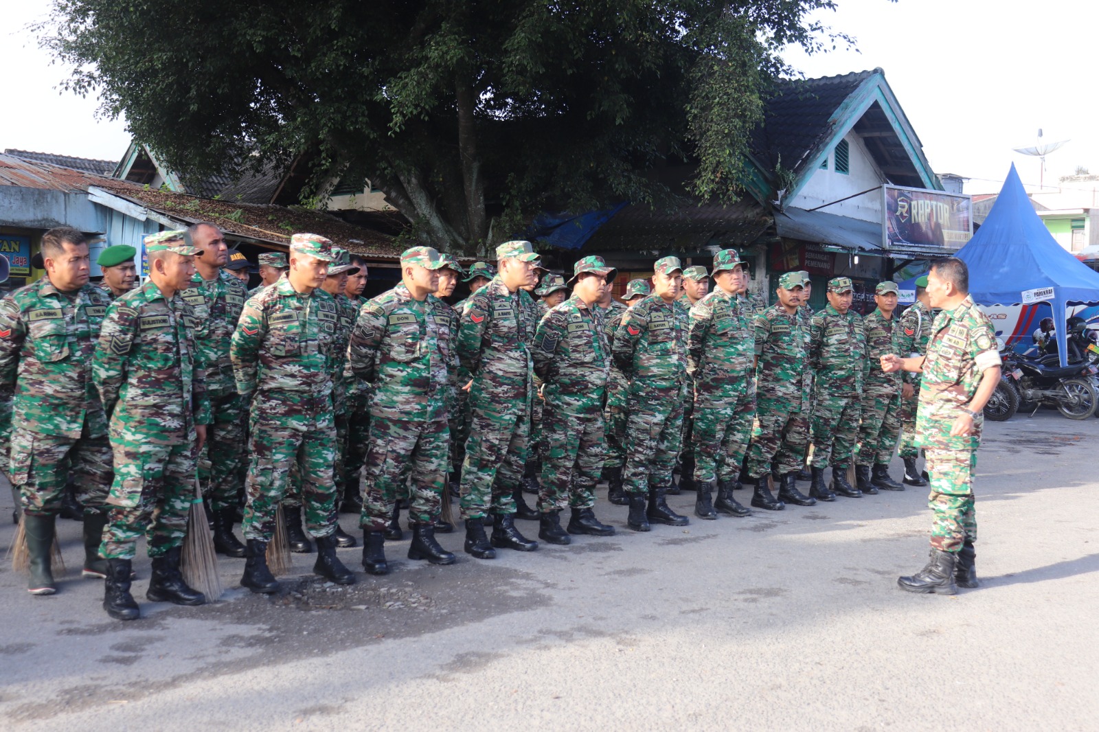 Melalui Karya Bakti TNI Wujud Nyata Pengabdian Prajurit Kodim 0106/Aceh Tengah Untuk Rakyat