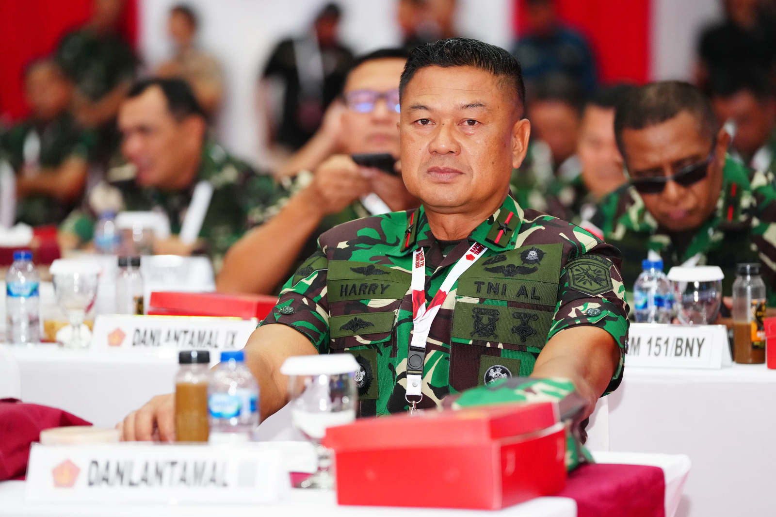 DANLANTAMAL III JAKARTA MENGIKUTI RAPIM TNI TAHUN 2025