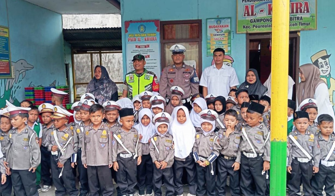 Polres Aceh Timur Kawal Distribusi Makanan Bergizi Gratis