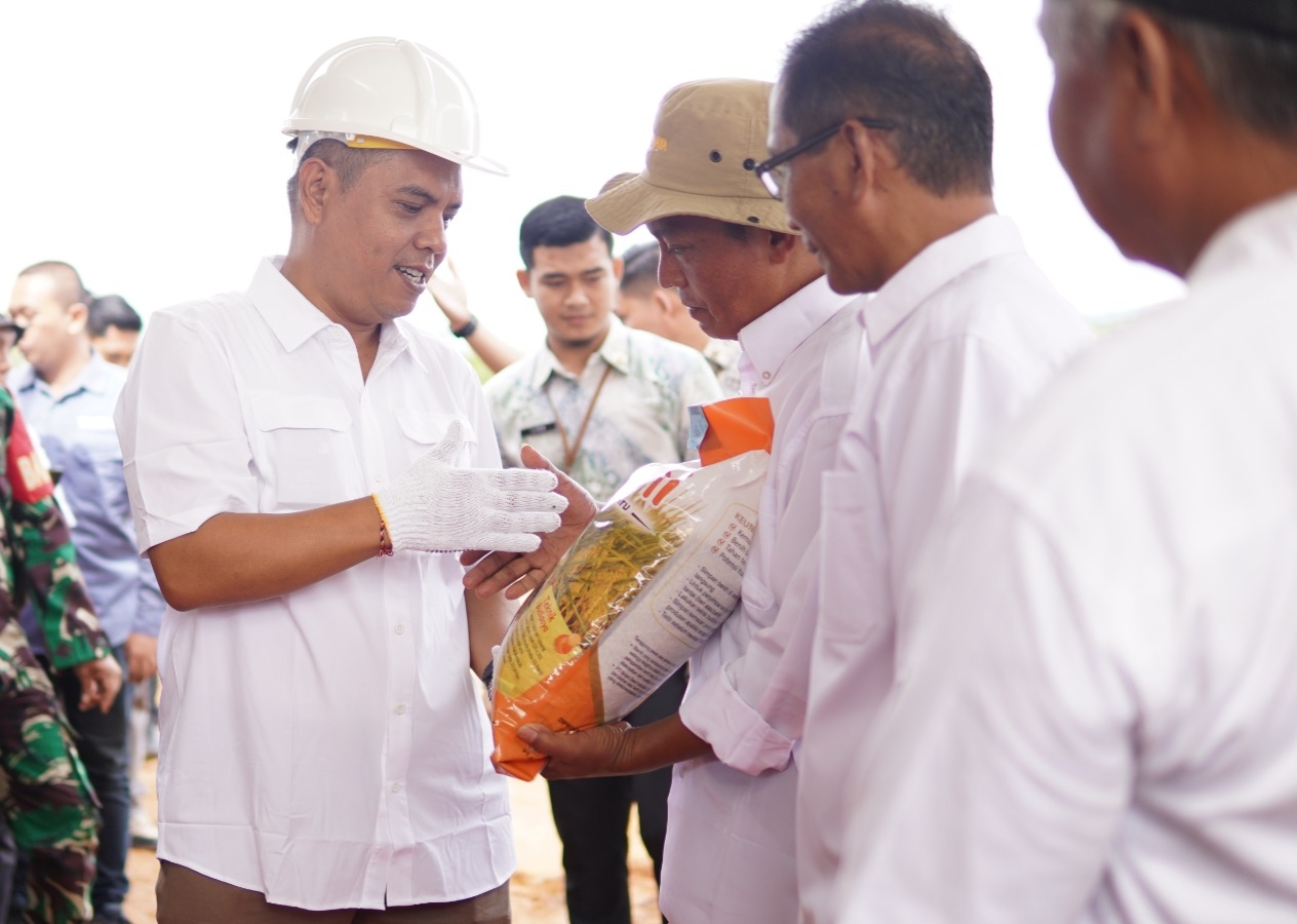 Lahan PSR di OKI Ditanami Padi Gogo, Dukung Swasembada Pangan Prabowo