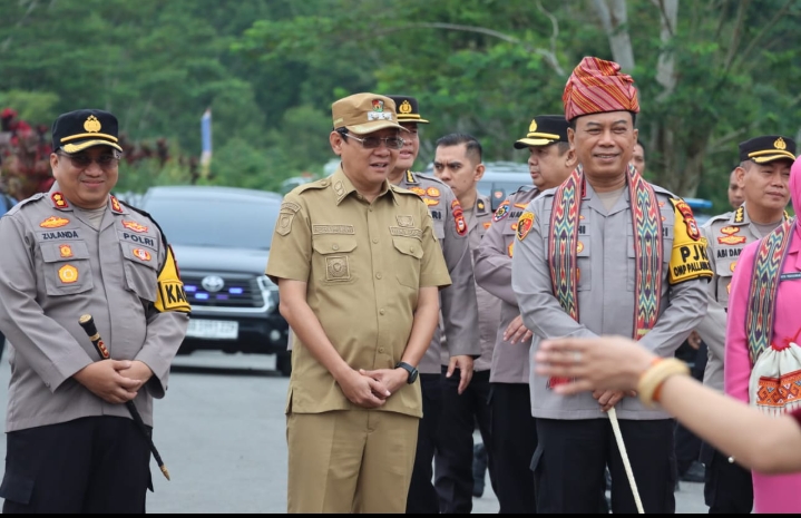 Kapolda Sulsel Kunjungan Kerja di Polres Toraja Utara