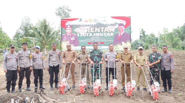 Kolaborasi Polri, Kementan, dan Masyarakat Wujudkan Swasembada Jagung