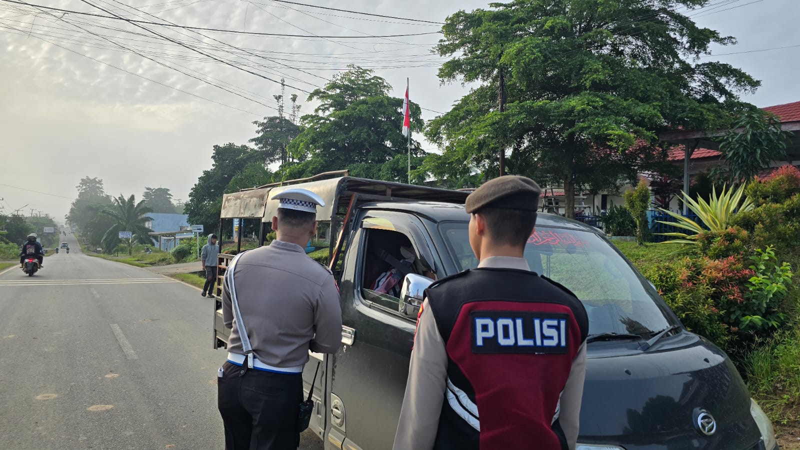 Tingkatkan Keamanan, Sat Samapta Polres PALI Gencar Laksanakan Patroli 