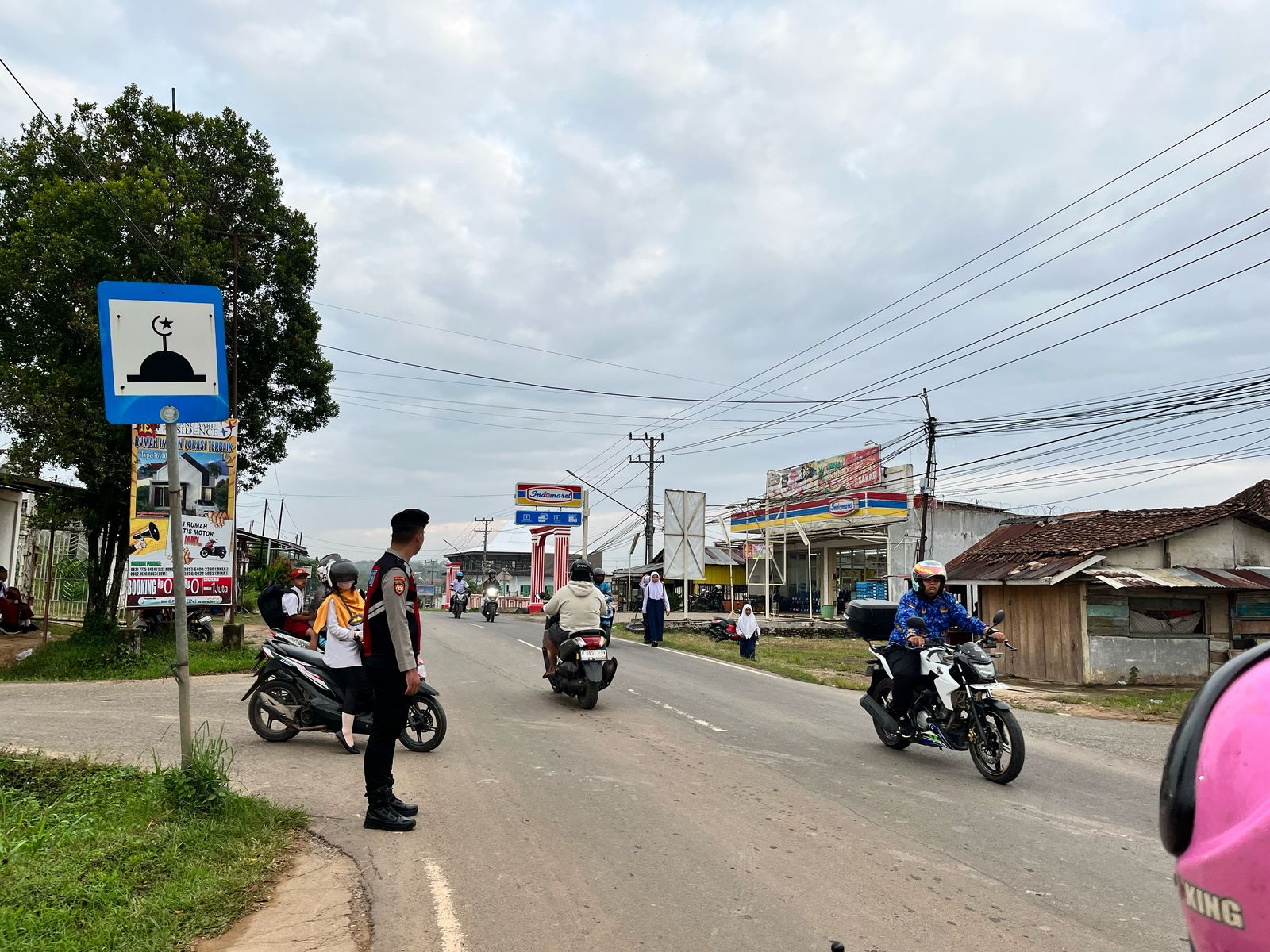 Pastikan Keamanan dan Ketertiban Lalu Lintas, Polres PALI Gelar Patroli 