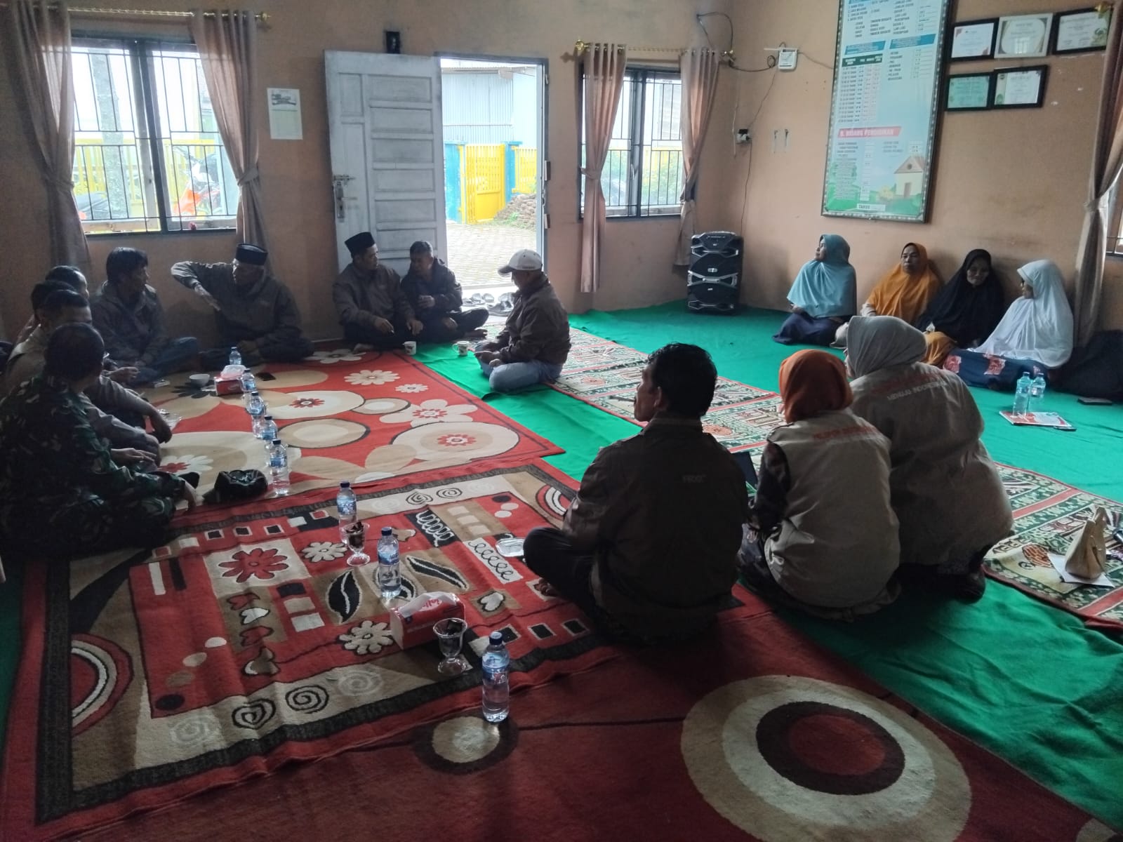 Pendampingan Pencairan BLT di Desa Kute Tanyung, Kec. Bukit, Kab. Bener Meriah