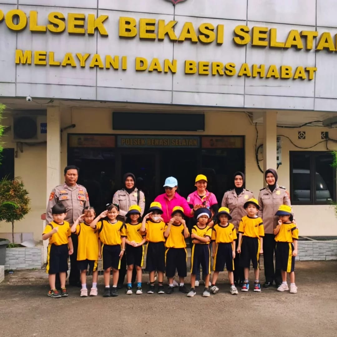 Polisi Sahabat Anak: Polwan Polsek Bekasi Selatan Edukasikan Keselamatan Sejak Usia Dini