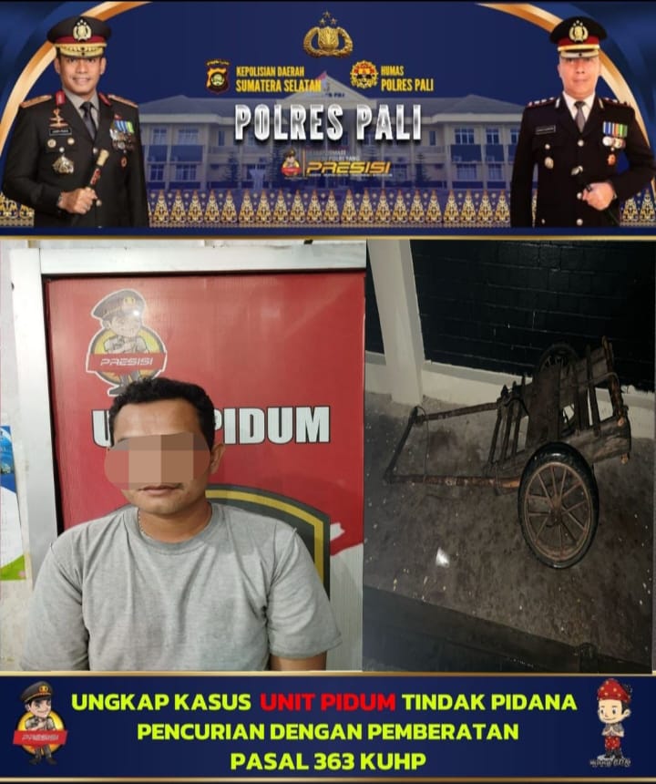 Polres PALI Berhasil Ungkap Kasus Terduga Pencurian  di Desa Simpang Raja