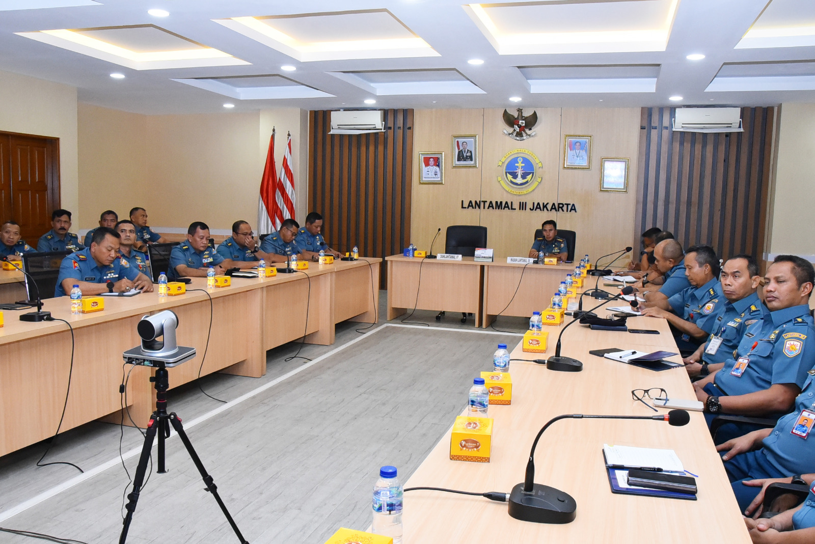 LANTAMAL III JAKARTA MENGIKUTI PENGARAHAN PEMBINAAN PERSONEL FUNGSI KOMANDO