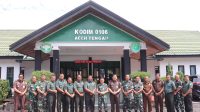 Gelar Sosialisasi, Asisten Bidang Pidana Militer Kejaksaan Tinggi Aceh Kunjungi Kodim 0106/Aceh Tengah