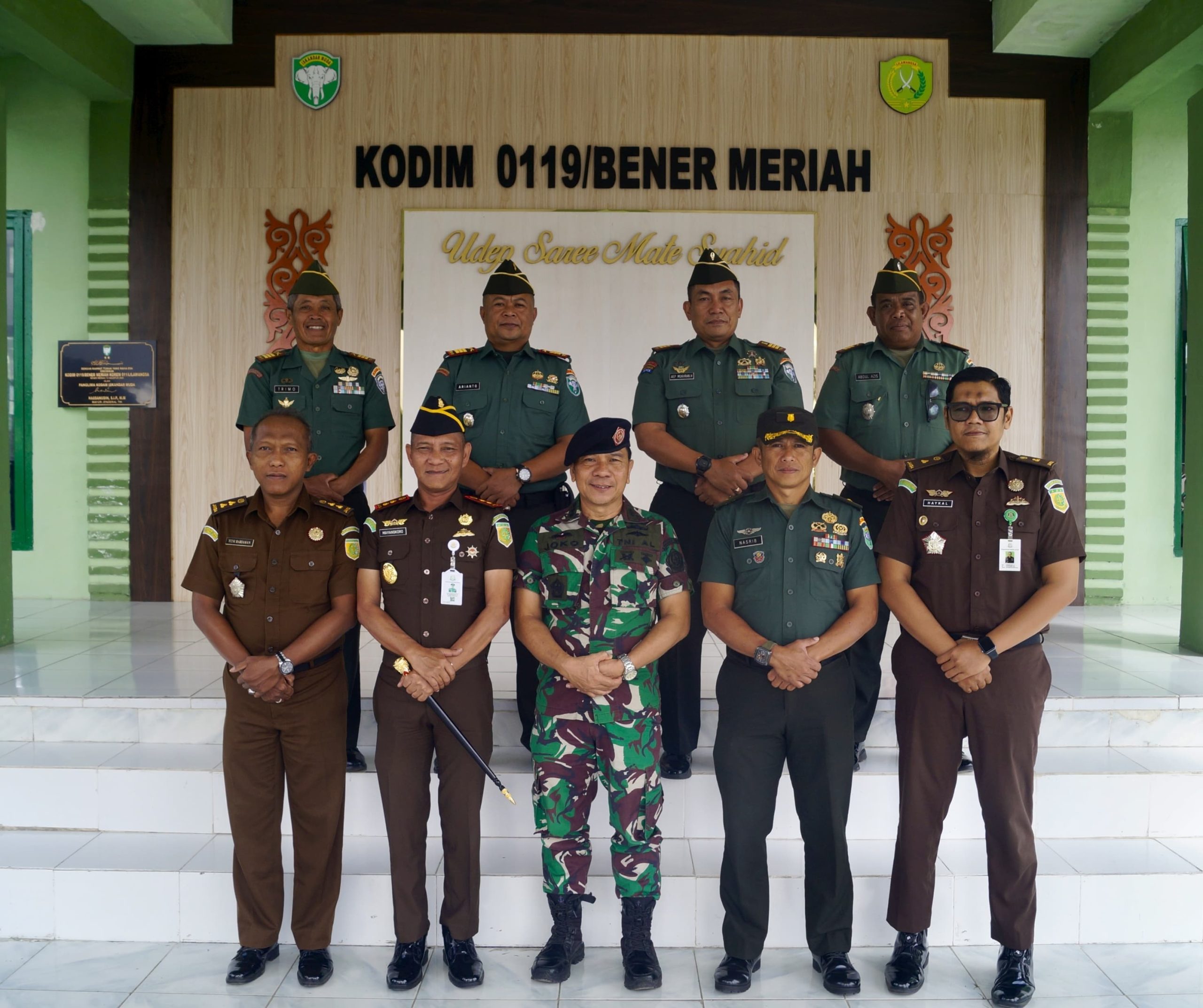 Anggota Kodim 0119/BM Terima Sosialisasi Dari Asisten Bidang Pidana Militer Kejaksaan Tinggi Aceh