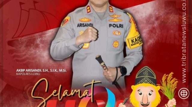 Polres Luwu Ucapkan Selamat Hari Pers Nasional 2025